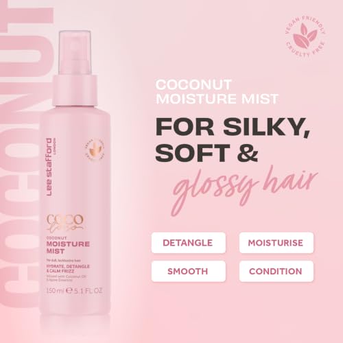 Image 3 of Lee Stafford Coco Loco Moisture Hair Mist with Coconut Oil and Agave 5Fl Oz