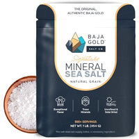 Thumbnail for Image 2 of 16 Ounce (Pack of 1) for the product Baja Gold Signature Mineral Sea Salt, Natural Grain 5lb