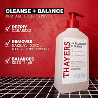 Thumbnail for Image 4 of THAYERS pH Balancing Daily Cleanser, Face Wash with Aloe Vera, 8 FL Oz.