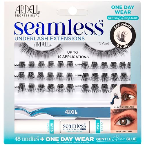 Image 16 of D-Curl Kit (Black) / 1 Count (Pack of 1) for the product Ardell Seamless Eyelash Extensions Refill Kit