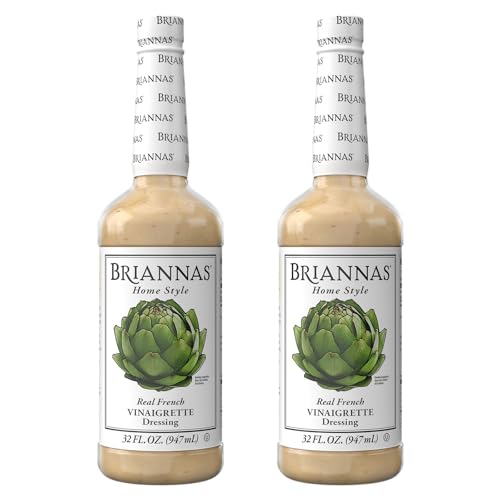 Image 1 of Default Title for the product BRIANNAS Home Style Real French Vinaigrette Dressing 32 oz. Bottles - 2 Pack
