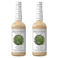 Thumbnail for Image 1 of Default Title for the product BRIANNAS Home Style Real French Vinaigrette Dressing 32 oz. Bottles - 2 Pack