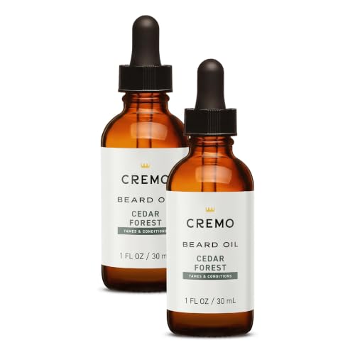 Image 4 of Cedar Forest / 1 Fl Oz (Pack of 2) for the product Cremo Beard Oil for Men