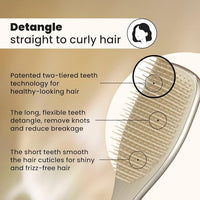 Thumbnail for Image 3 of TANGLE TEEZER Chrome Ultimate Detangler Brush