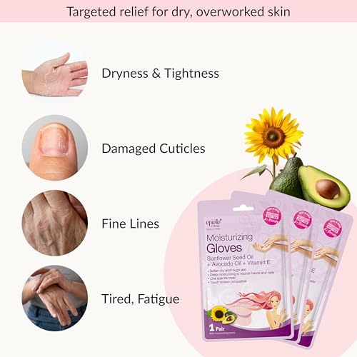 Image 4 of Epielle Moisturizing Hand Mask 6 Pairs