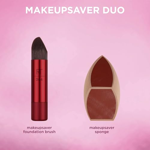 Image 4 of Real Techniques Makeupsaver Duo 2-Piece Gift Set, Brush & Makeup Sponge