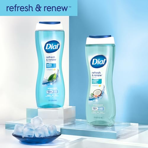 Image 5 of Dial Body Wash Refresh & Renew Spring Water 23 Fl Oz Pack of 3