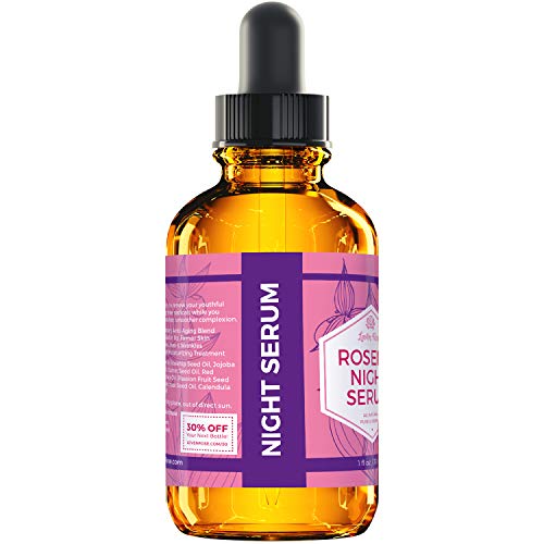 Image 5 of Leven Rose Rosehip Oil Night Face Serum 1 oz