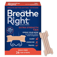 Thumbnail for Image 1 of 26 Count (Pack of 1) for the product Breathe Right Extra Strength Nasal Strips