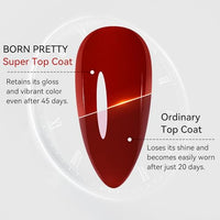 Thumbnail for Image 5 of Born Pretty Gel Polish No Wipe Gel Top Coat 15ml Clear Color