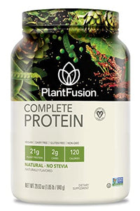 Thumbnail for Image 8 of Natural / 30 Servings (Pack of 1) for the product PlantFusion Complete Vegan Protein Powder