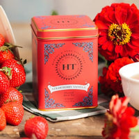 Thumbnail for Image 7 of Harney & Sons HT Strawberry Vanilla Black Tea, 20 Sachets in Tin