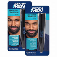 Thumbnail for Image 7 of Negro / 1 Count (0.3 Fl Oz, Pack of 2) for the product Just for Men 1-Day Beard & Brow Color