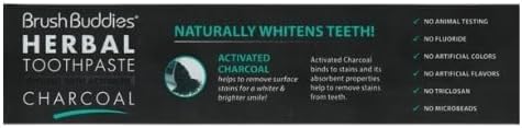 Image 6 of Brush Buddies Charcoal Toothpaste 6 Pack 3.5 oz