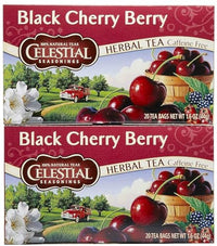 Thumbnail for Image 1 of Default Title for the product Celestial Seasonings Black Cherry Berry Tea Bags, 20 Count (Pack of 2)