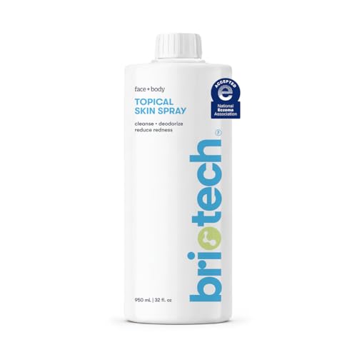 Image 8 of 32 Fl Oz (Pack of 1) for the product BRIOTECH Topical Skin Spray, Face & Body HOCl Skincare
