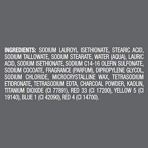 Image 4 of Dove Men+Care Elements Body and Face Bar Charcoal + Clay 4 oz, 4 Bar