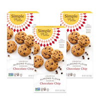 Thumbnail for Image 1 of Default Title for the product Simple Mills Almond Flour Chocolate Chip Cookies, 3 Count