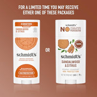 Thumbnail for Image 6 of Schmidt's Aluminum-Free Vegan Deodorant Sandalwood & Citrus 2.65 oz