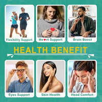 Thumbnail for Image 5 of Nextdia Vegan Omega 3 EPA DHA ALA Supplements + CoQ10, Vitamin D3 K2 for Women Men