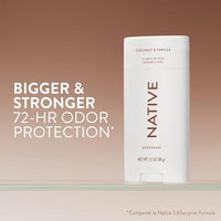 Thumbnail for Image 3 of Native Aluminum Free Deodorant & Body Wash Bundle 2.65 oz & 18 oz (Pack of 2)