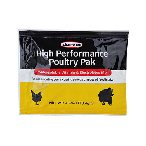 High Performance Poultry Pak 4 Oz by Durvet