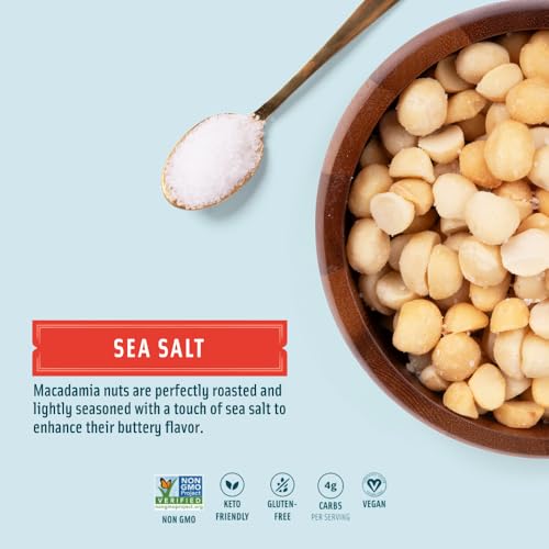 Image 4 of Mauna Loa Sea Salt Roasted Macadamia Nuts, 20 oz (Pack of 2)