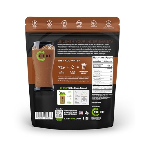 Image 2 of CHIKE Mocha High Protein Iced Coffee, 15.3 Ounce