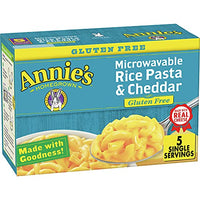 Thumbnail for Image 1 of Default Title for the product Annie's Homegrown Gluten Free Rice Pasta & Cheddar Macaroni & Cheese, 10.7 oz