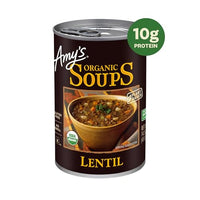 Thumbnail for Image 3 of Amy's Soup Vegan Lentil Canned Soup (6 Pack) 14.5 oz
