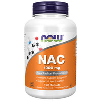 Thumbnail for Now Foods N-Acetyl-L-Cysteine (NAC) 1000 mg 120 Tabs