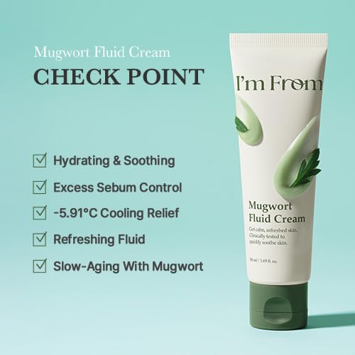 Image 5 of I'm From Mugwort Fluid Cream 1.69fl.oz