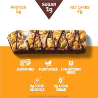 Thumbnail for Image 3 of Munk Pack Fiber Nut Bars, 5g Fiber, Peanut Butter Dark Chocolate | 24 Count