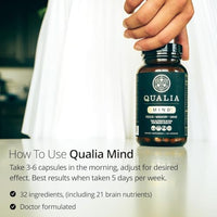 Thumbnail for Image 6 of QUALIA LIFE SCIENCES Qualia Mind — Beat Brain Fog | Memory & Clarity Brain Supplement