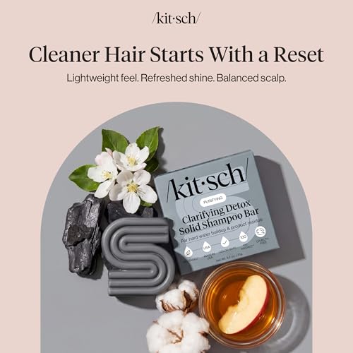 Image 3 of Kitsch Clarifying Shampoo Bar – Detox Shampoo for Women & Men – 3.2 oz