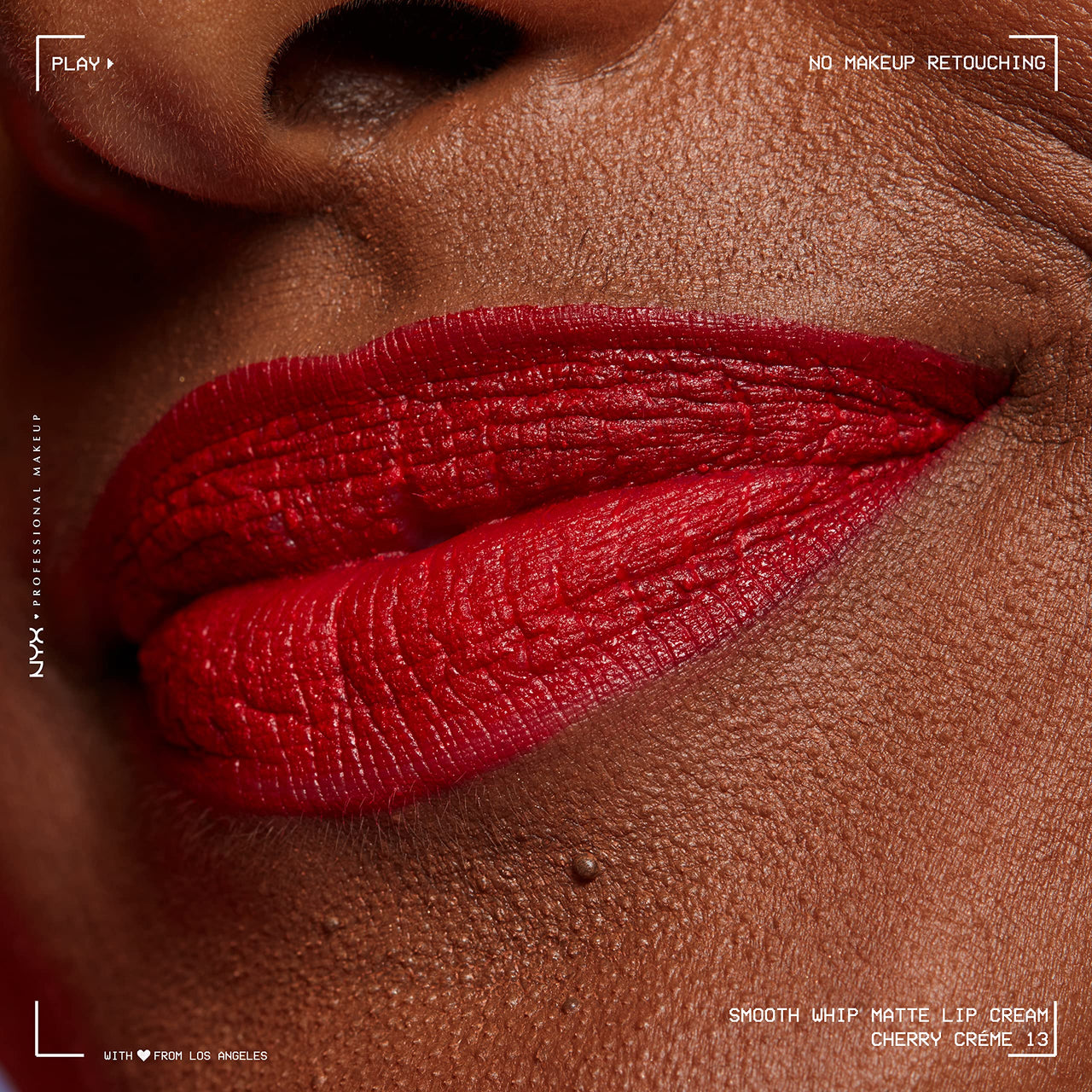 NYX PROFESSIONAL MAKEUP Smooth Whip Matte Lip Cream, Long Lasting, Moisturizing, Vegan Liquid Lipstick - Cherry Crème (Classic Red)