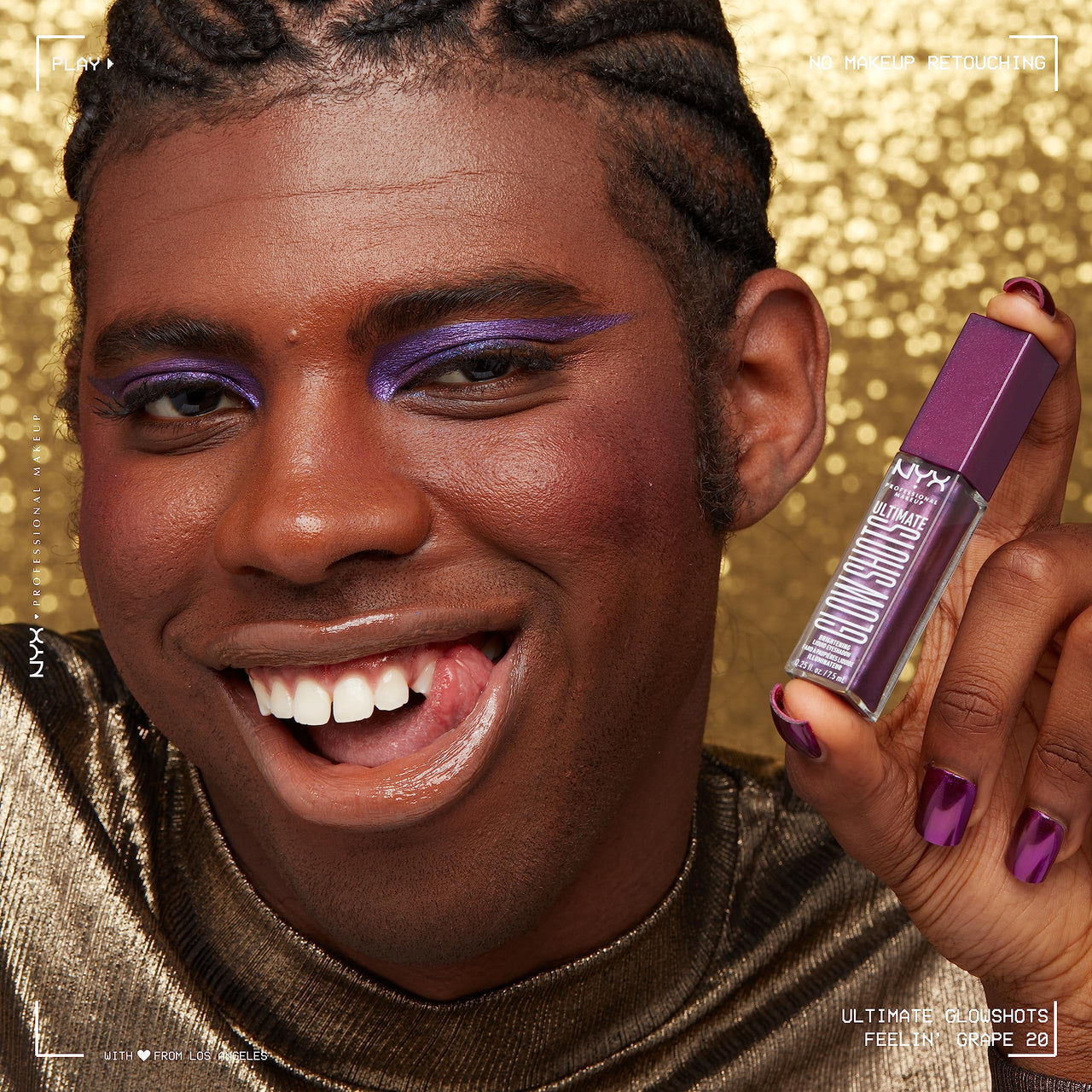 NYX PROFESSIONAL MAKEUP, Ultimate Glowshots Vivid Rich - Feelin' Grape
