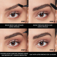 Thumbnail for NYX PROFESSIONAL MAKEUP Lift & Snatch Eyebrow Tint Pen, Ash Brown (Pack Of 2)