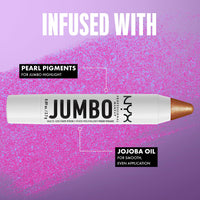 Thumbnail for NYX PROFESSIONAL MAKEUP, Jumbo Multi-Use Face Highlighter Stick - Apple Pie