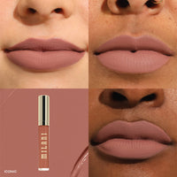 Thumbnail for Milani Stay Put Longwear Liquid Lipstick - Smudge-Proof, Kiss-Proof, and Fade-Resistant Formula for All-Day Wear - Iconic