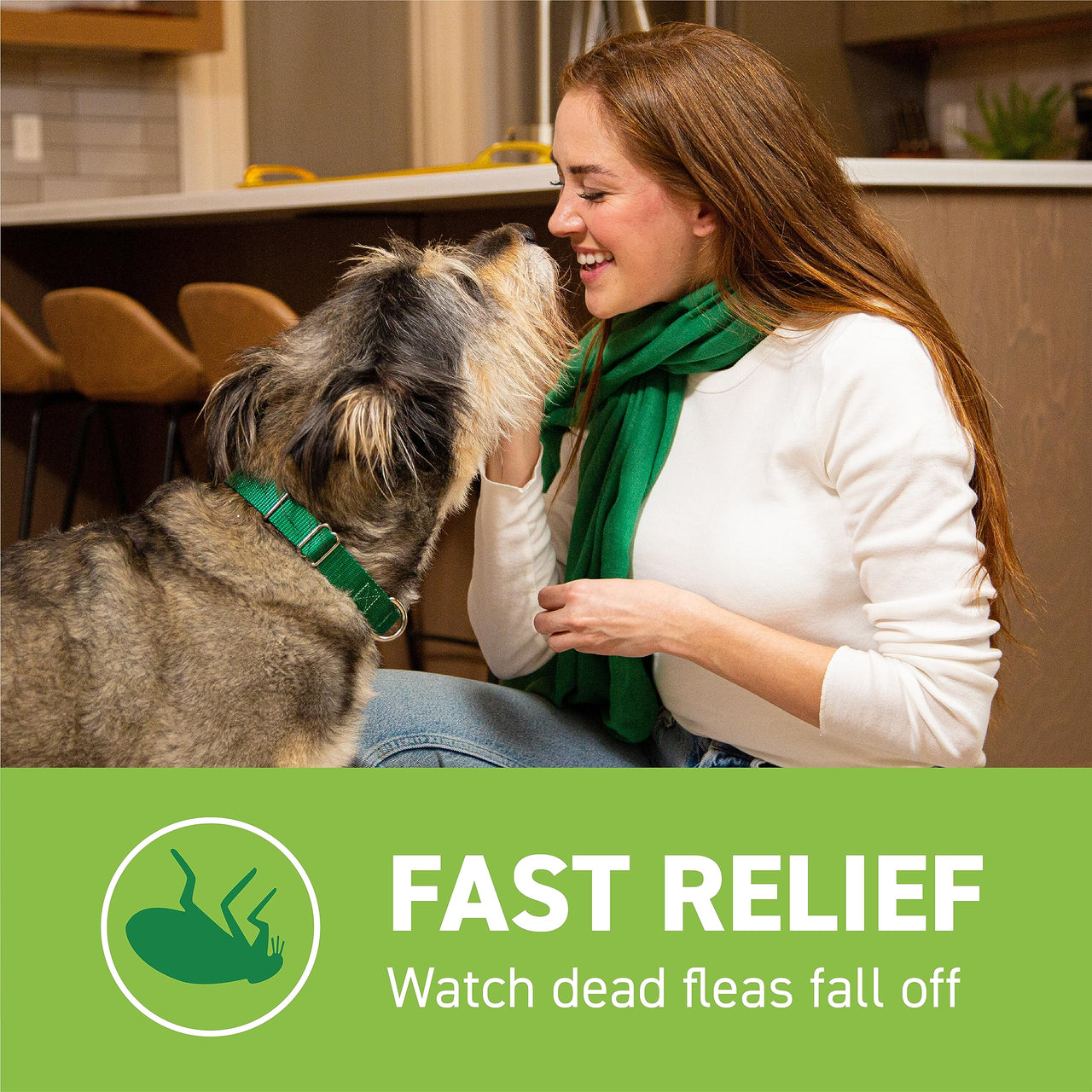 Capstar for Dogs (nitenpyram), Fast-Acting Oral Flea Treatment for Dogs Over 25+ lbs, Vet-Recommended Flea Medication Tablets Start Killing in 30 Minutes, 6 Doses