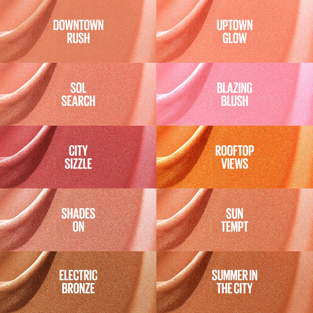 Maybelline Sunkisser Multi-Use Liquid Blush and Bronzer, Blendable, Longwear, Glowy Make Up, Downtown Rush, 1 Count