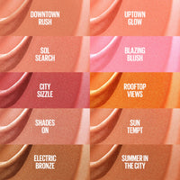 Thumbnail for Maybelline Sunkisser Multi-Use Liquid Blush and Bronzer, Blendable, Longwear, Glowy Make Up, Downtown Rush, 1 Count