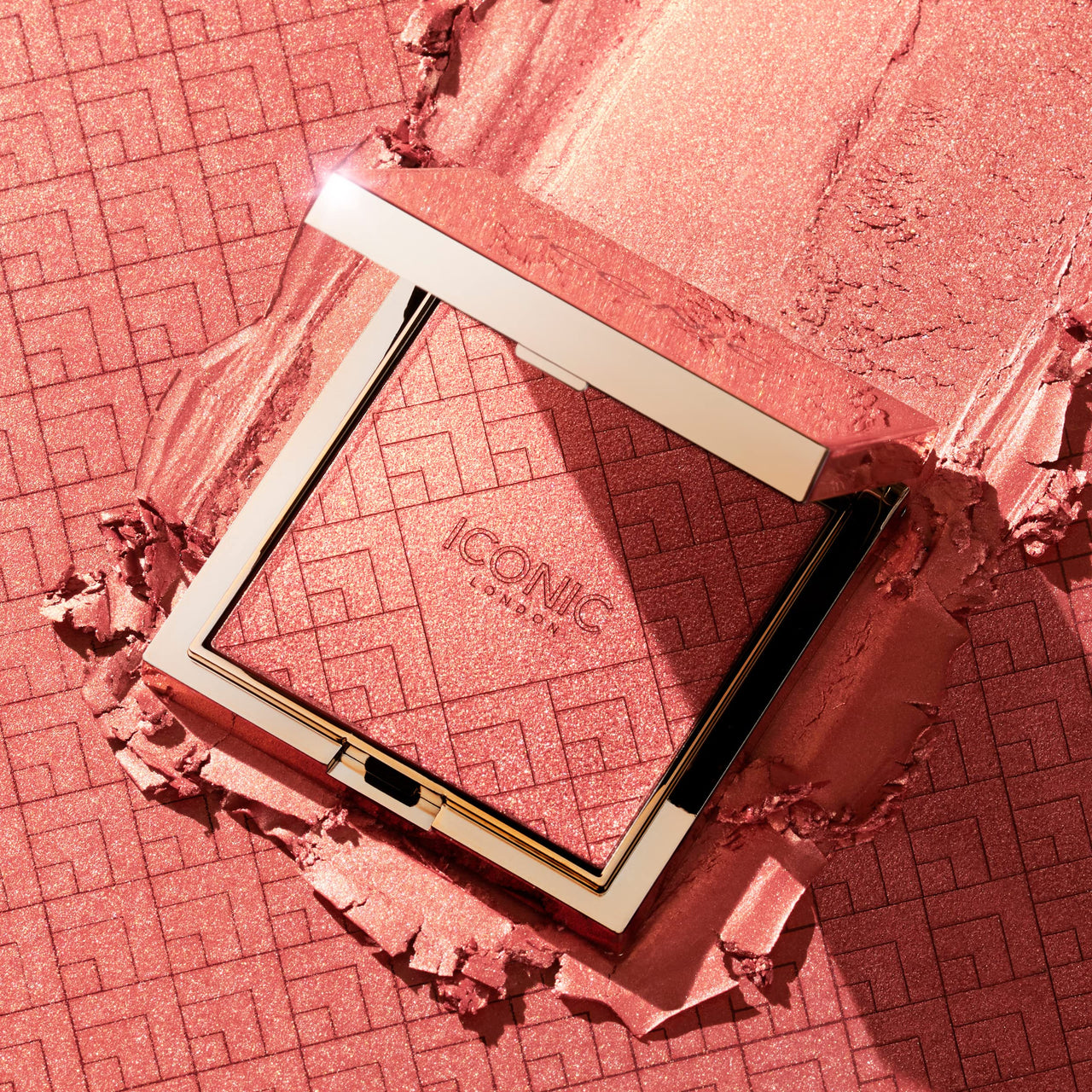 ICONIC LONDON Kissed by the Sun | Multi-Use Blush, Bronzer, & Highlighter, For All Skin Types, Cruelty-Free, Vegan Makeup, (Hot Stuff) 0.17 oz