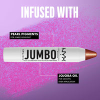 Thumbnail for NYX PROFESSIONAL MAKEUP, Jumbo Multi-Use Face Highlighter Stick - Flan