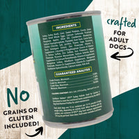 Thumbnail for Earthborn Holistic K95 Turkey Recipe Grain-Free Canned Moist Dog Food 13 oz Can