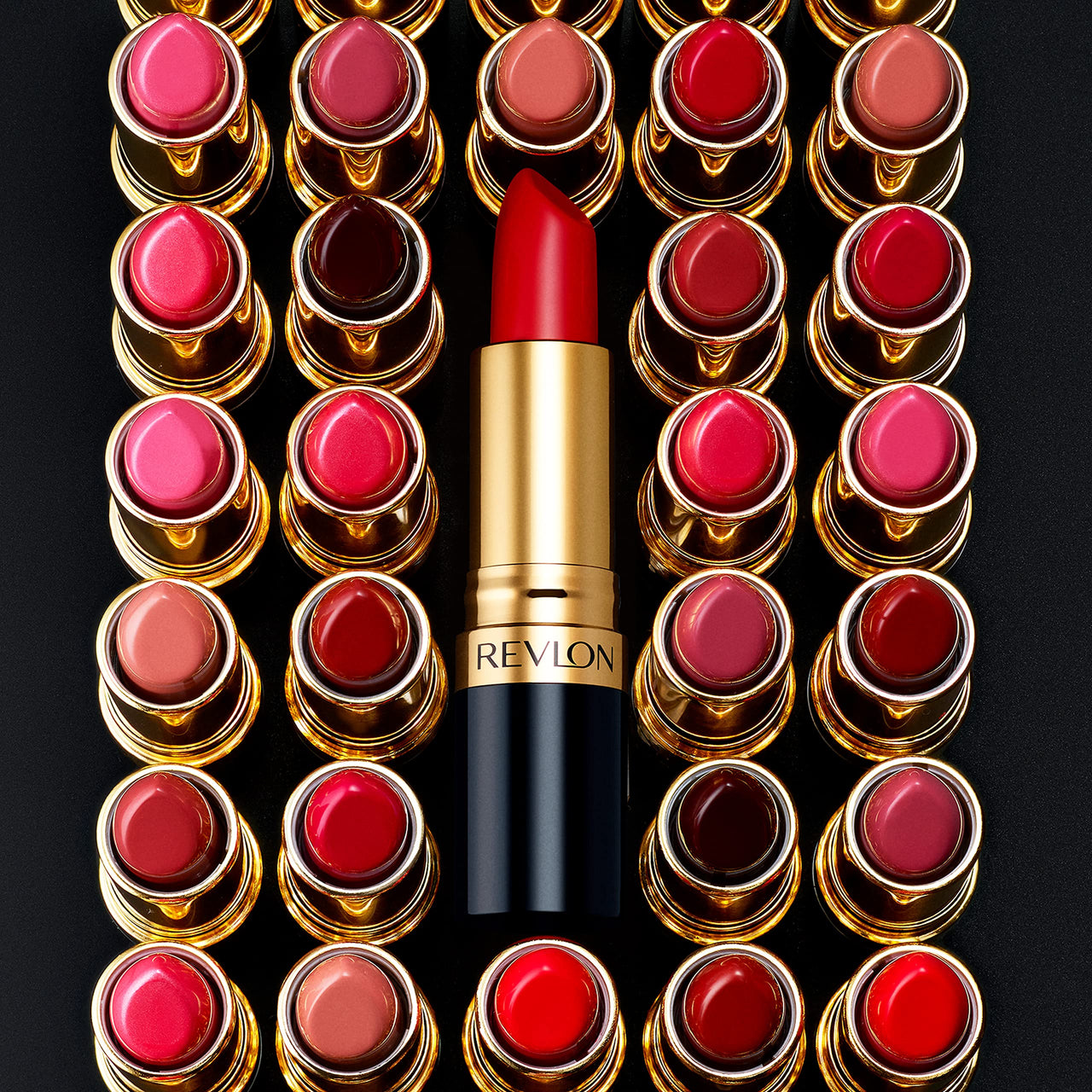 Revlon Super Lustrous Lipstick, Creamy Formula For Soft, Fuller-Looking Lips, Moisturized Feel, Certainly Red (740), 0.15 oz