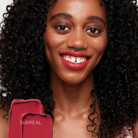 Thumbnail for Saie Lip Blur Soft Matte Lipstick - Long Lasting Lipstick with Hydrating, Buildable Coverage - Enriched with Hyaluronic Acid + Softening Jojoba to Nourish Lips - Surreal (0.09 oz)