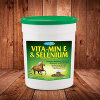 Thumbnail for Farnam Vita-Min E & Selenium Antioxidant Supplement for Horses, Horse Vitamin E Supplement, Muscle Health and Peak Condition, 3 lb, 96 Day Supply