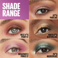 Thumbnail for Maybelline New York Shadow Blocks Shadow Blocks Eyeshadow Palette, Stacked Eye Shadow Trio, 26th & Madison Ave, 0.08 oz